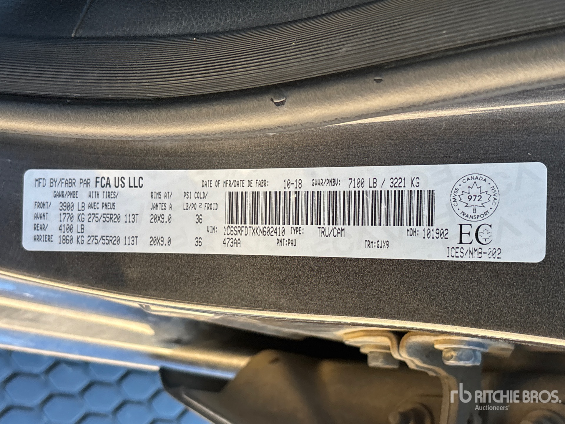 2019 Ram 1500
