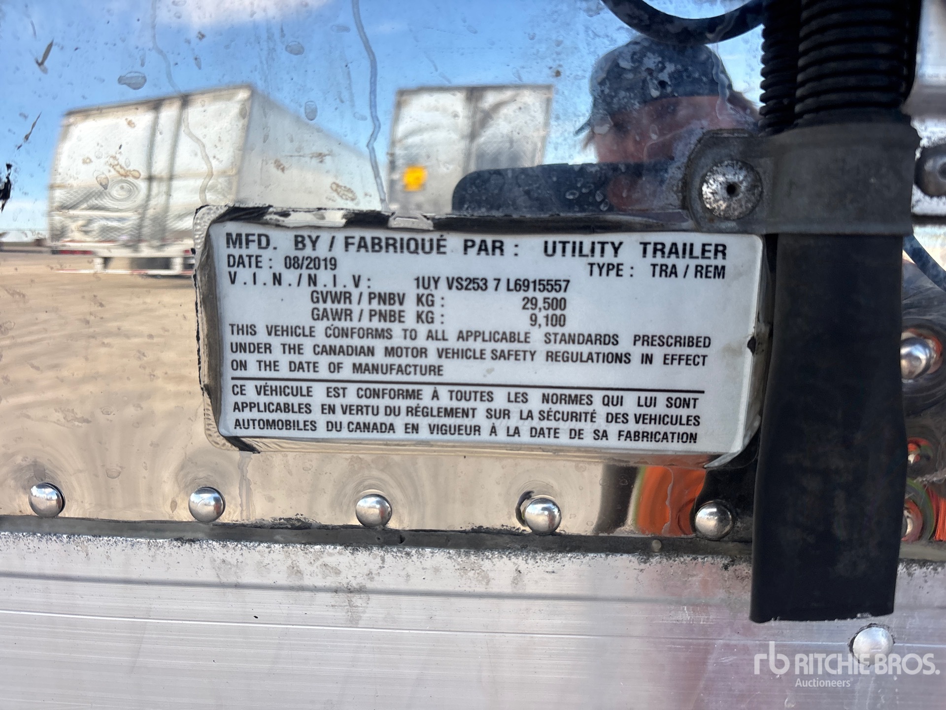 2020 Utility 53 FT T/A