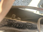 General Appearance with Frame Stamp Serial Number/VIN Photo