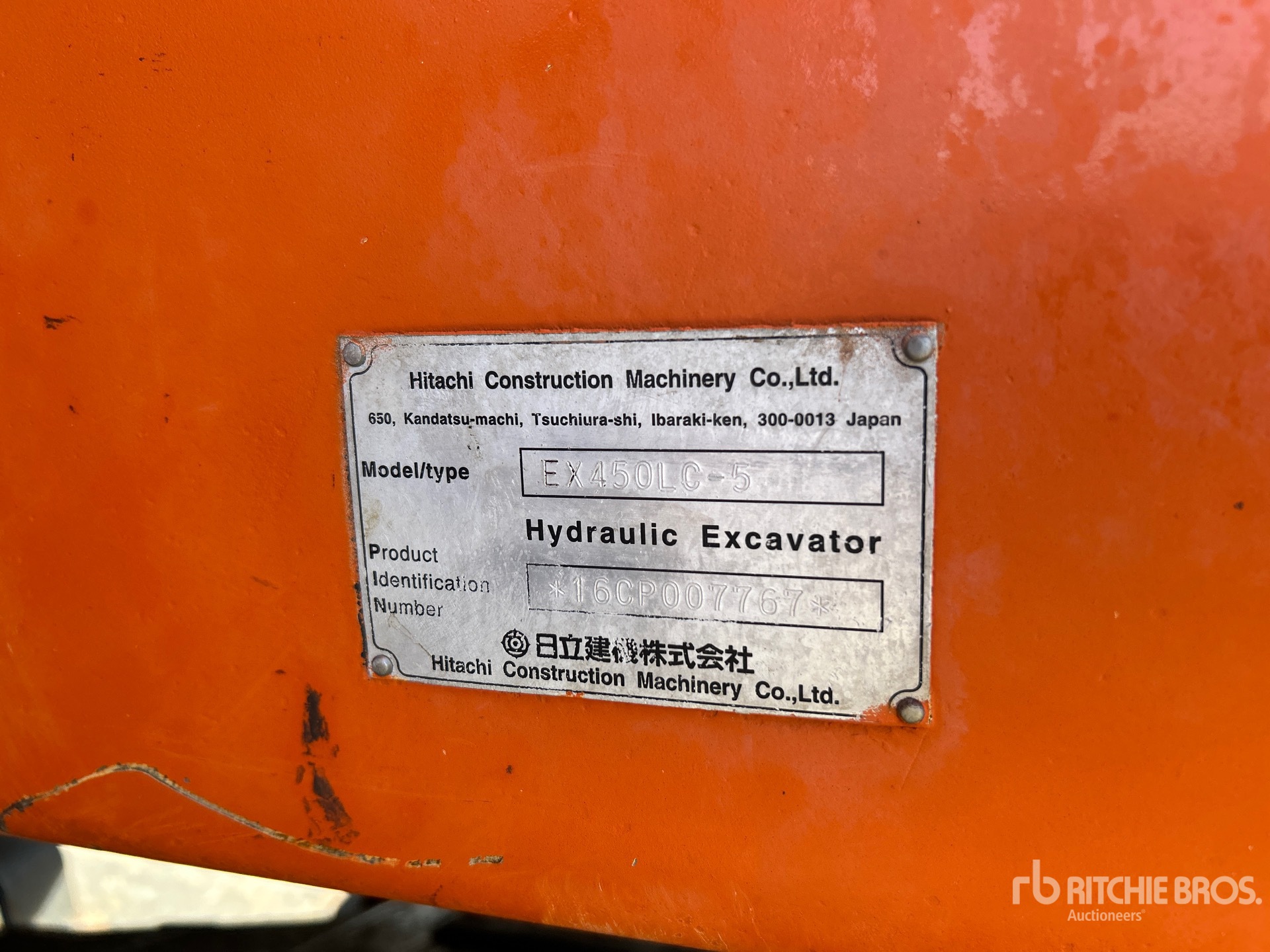 1999 Hitachi EX450LC-5