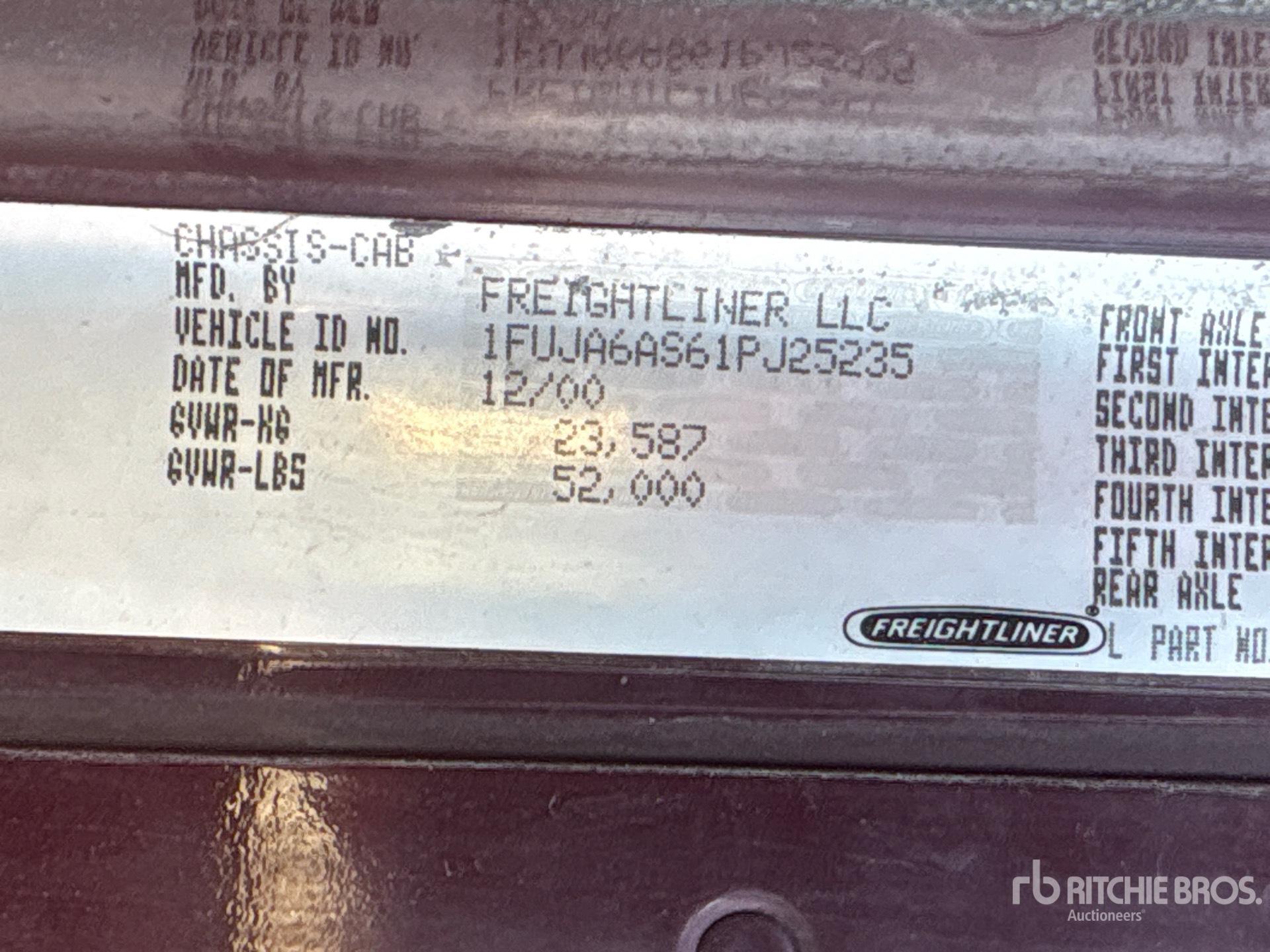 2001 Freightliner COLUMBIA 120