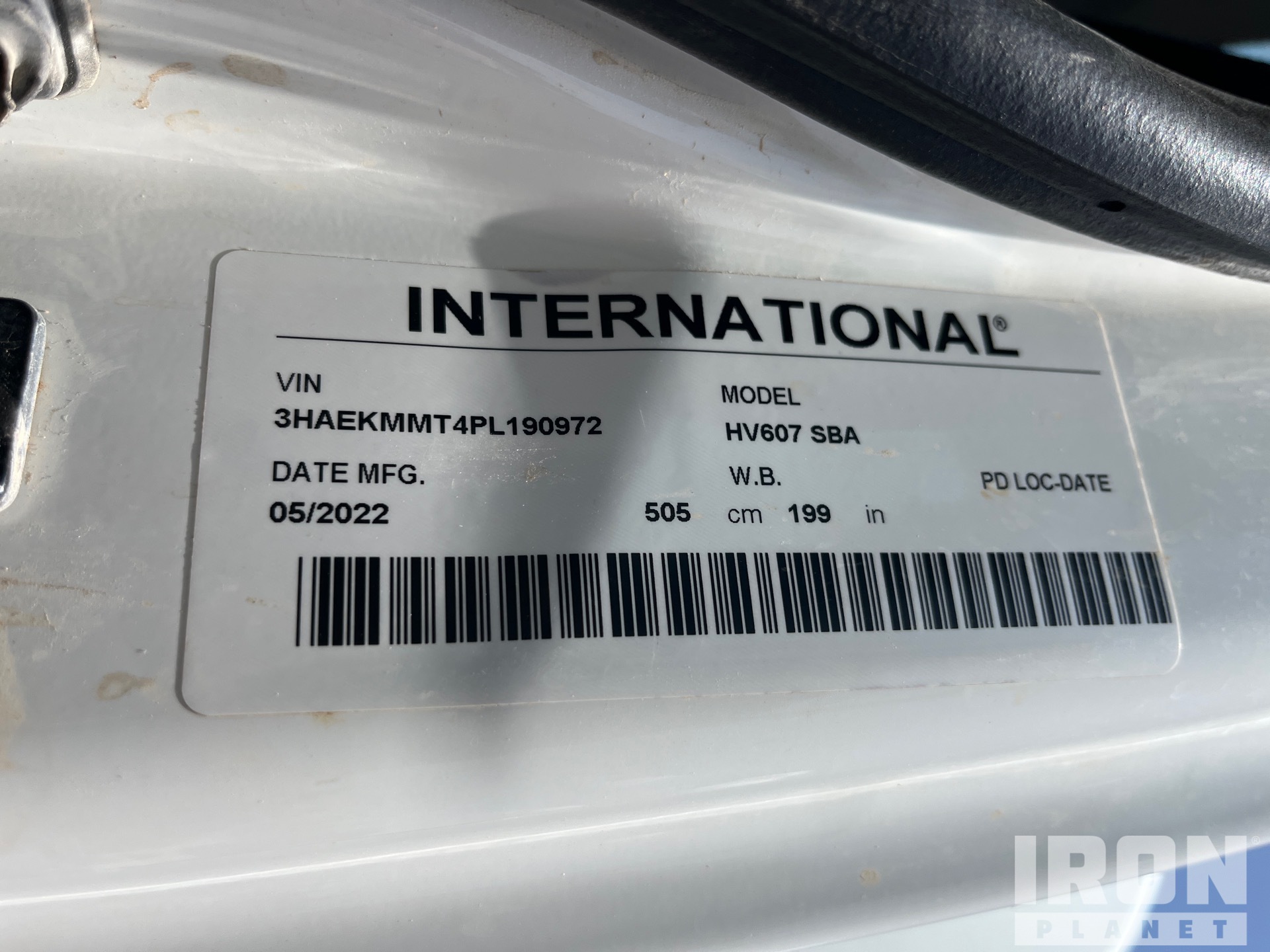 2023 International HV607