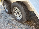 Trailer Chassis with Tire Condition