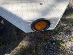 Trailer Chassis with Marker Lights Functional
