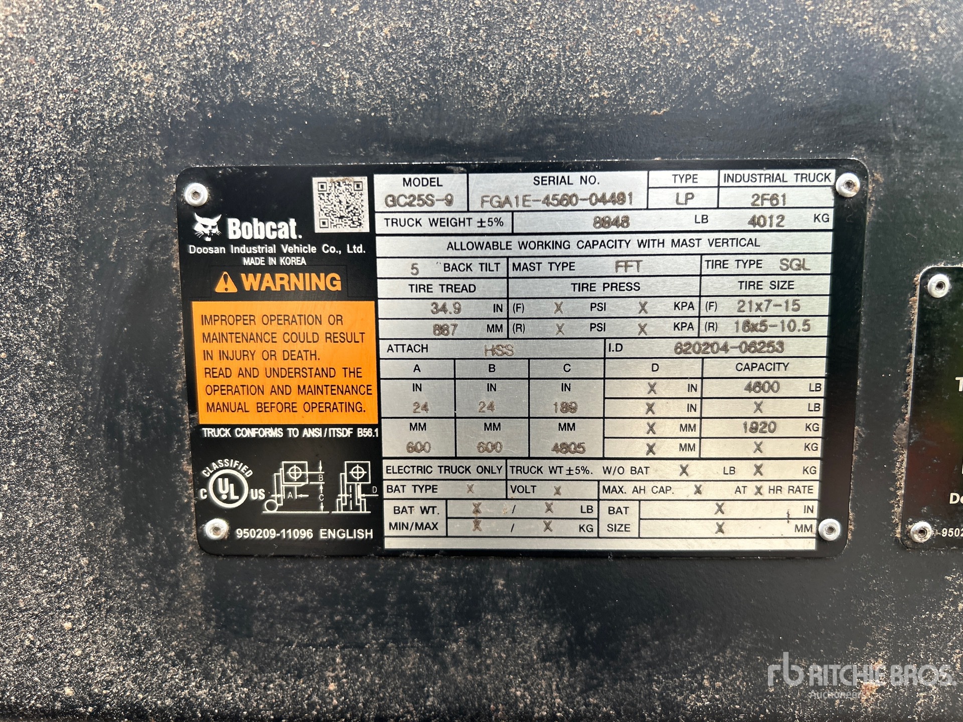 2024 Doosan GC25S-9