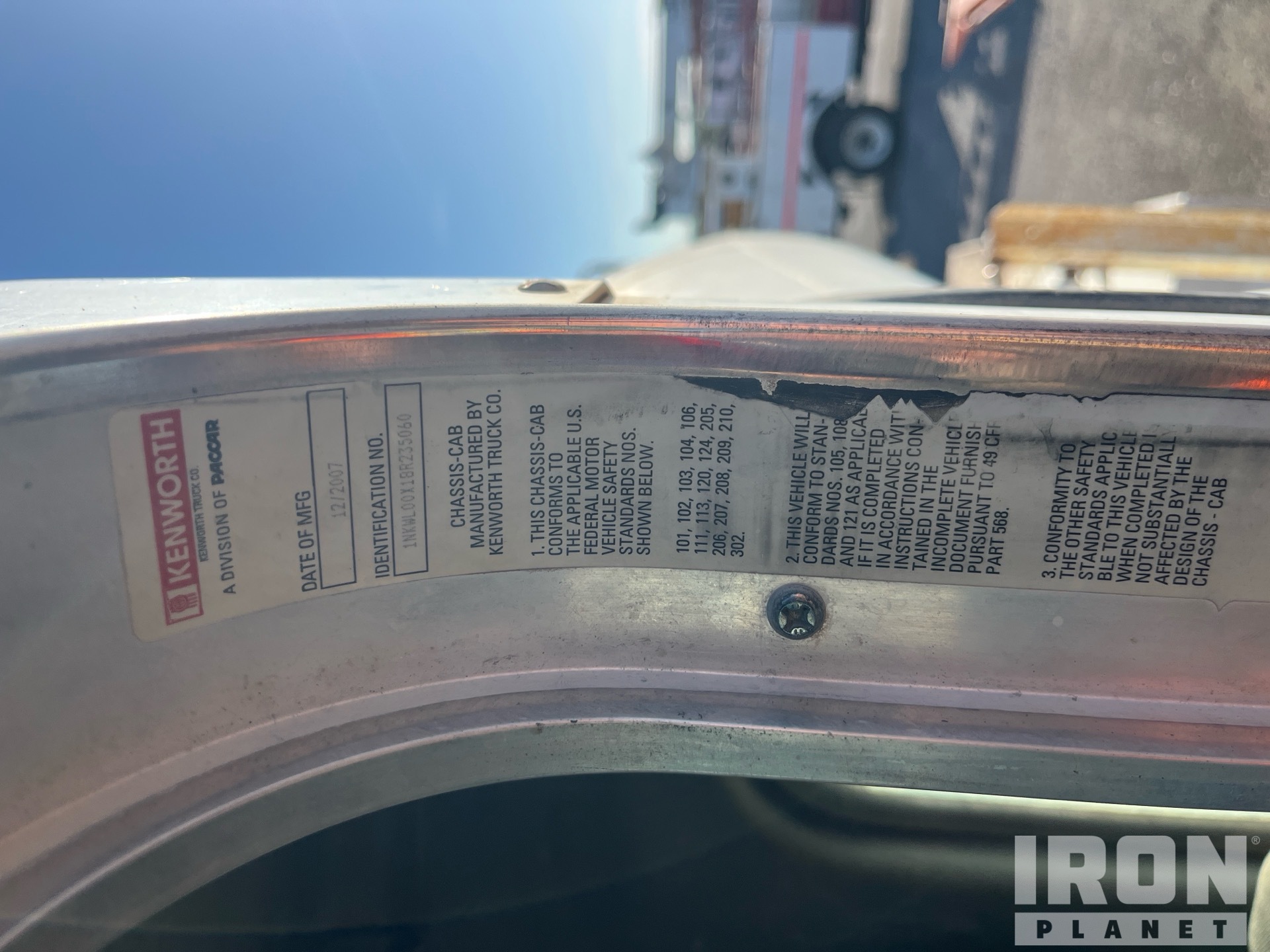 Photo of 2008 Kenworth W900
