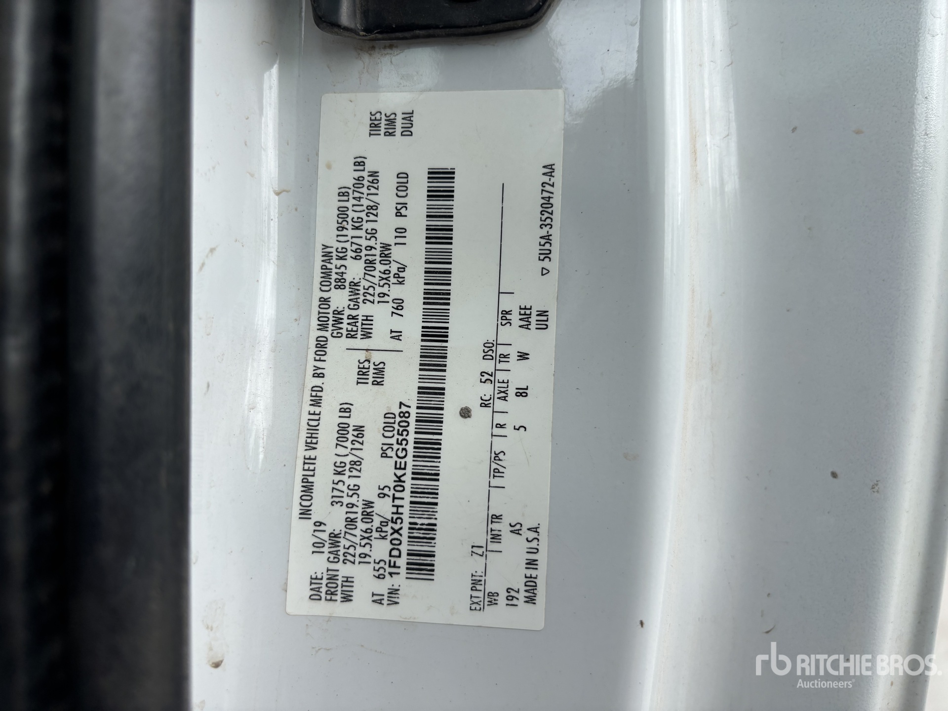 2019 Ford F-550