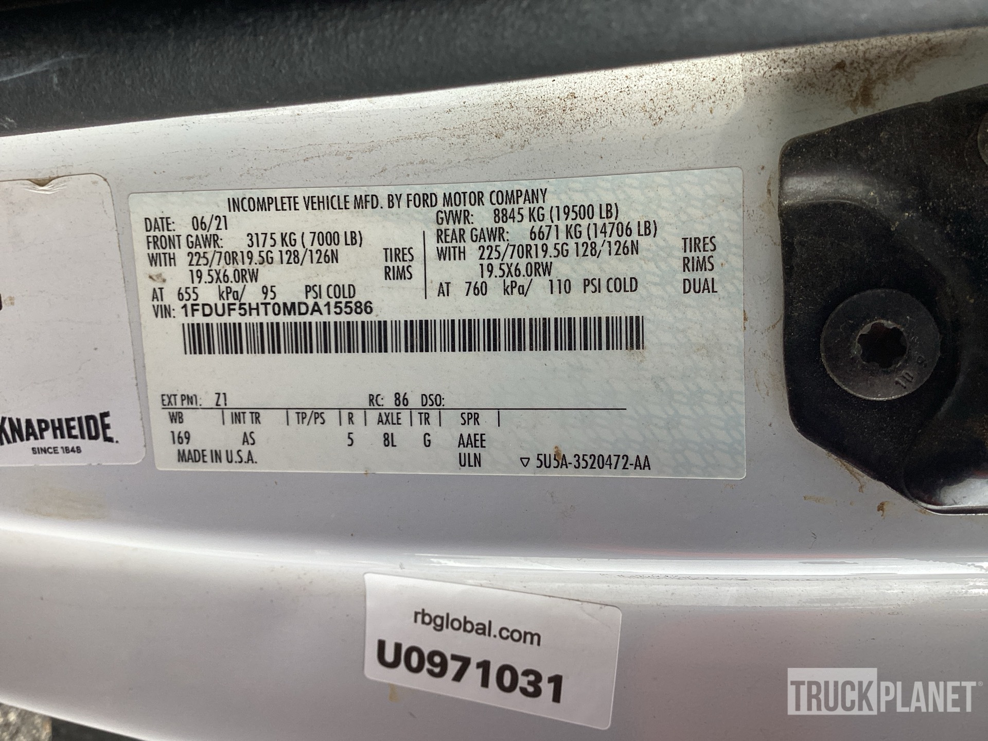 2021 Ford F-550