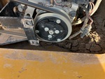 Engine with A/C Compressor