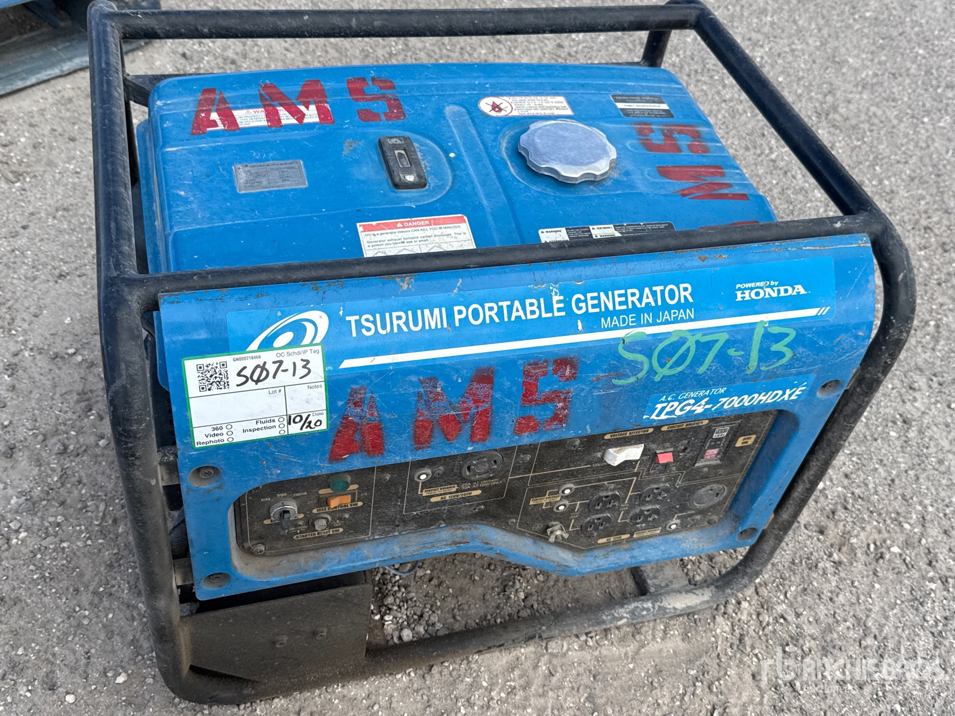 Tsurumi 6.8 KVA