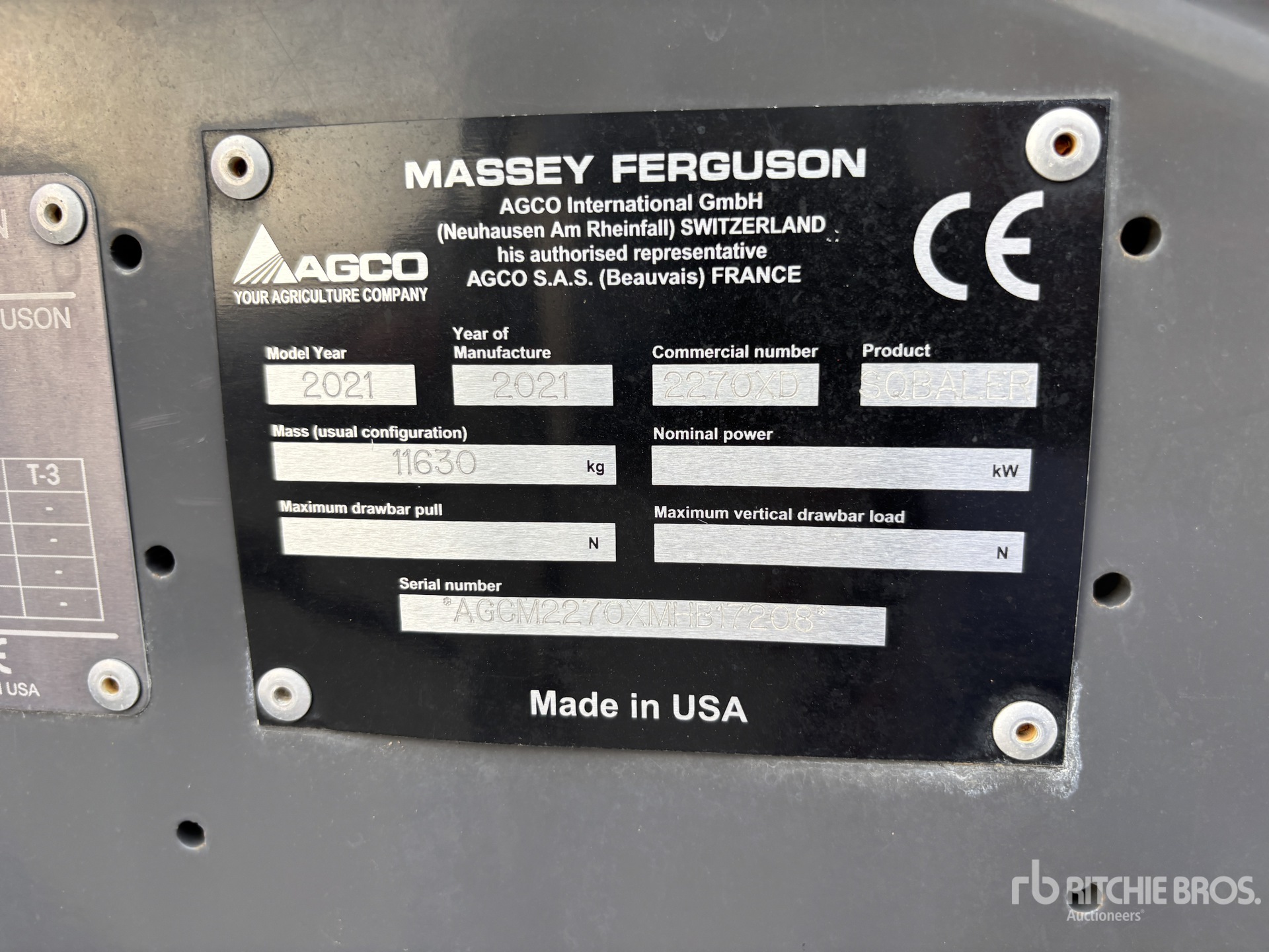 2021 Massey Ferguson 2270XD