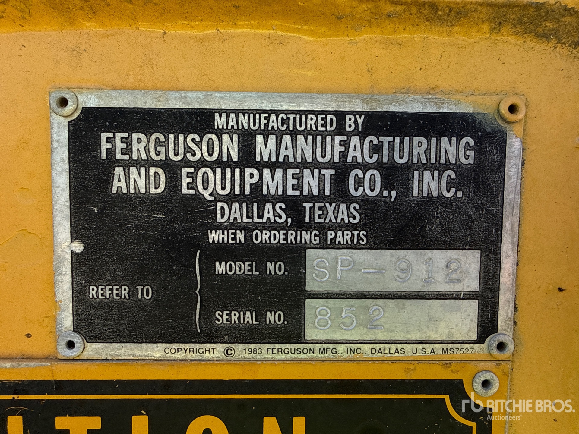 1990 Ferguson SP912