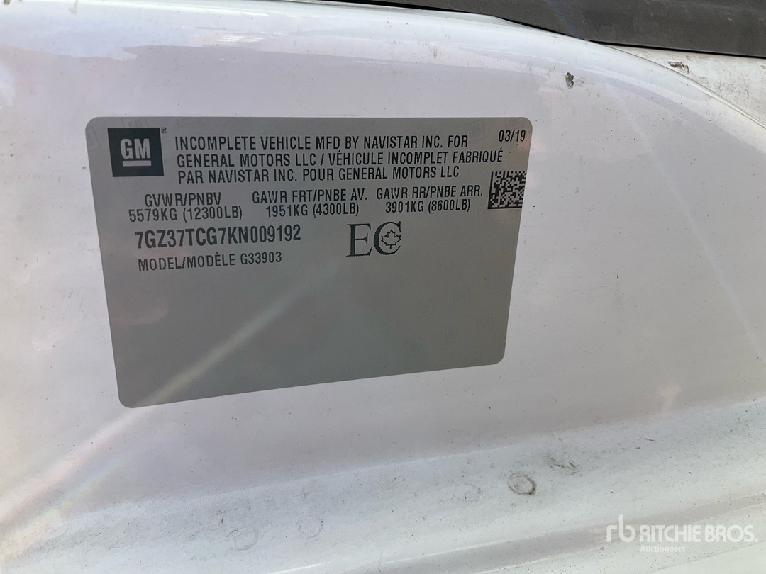 2019 GMC SAVANA 1500