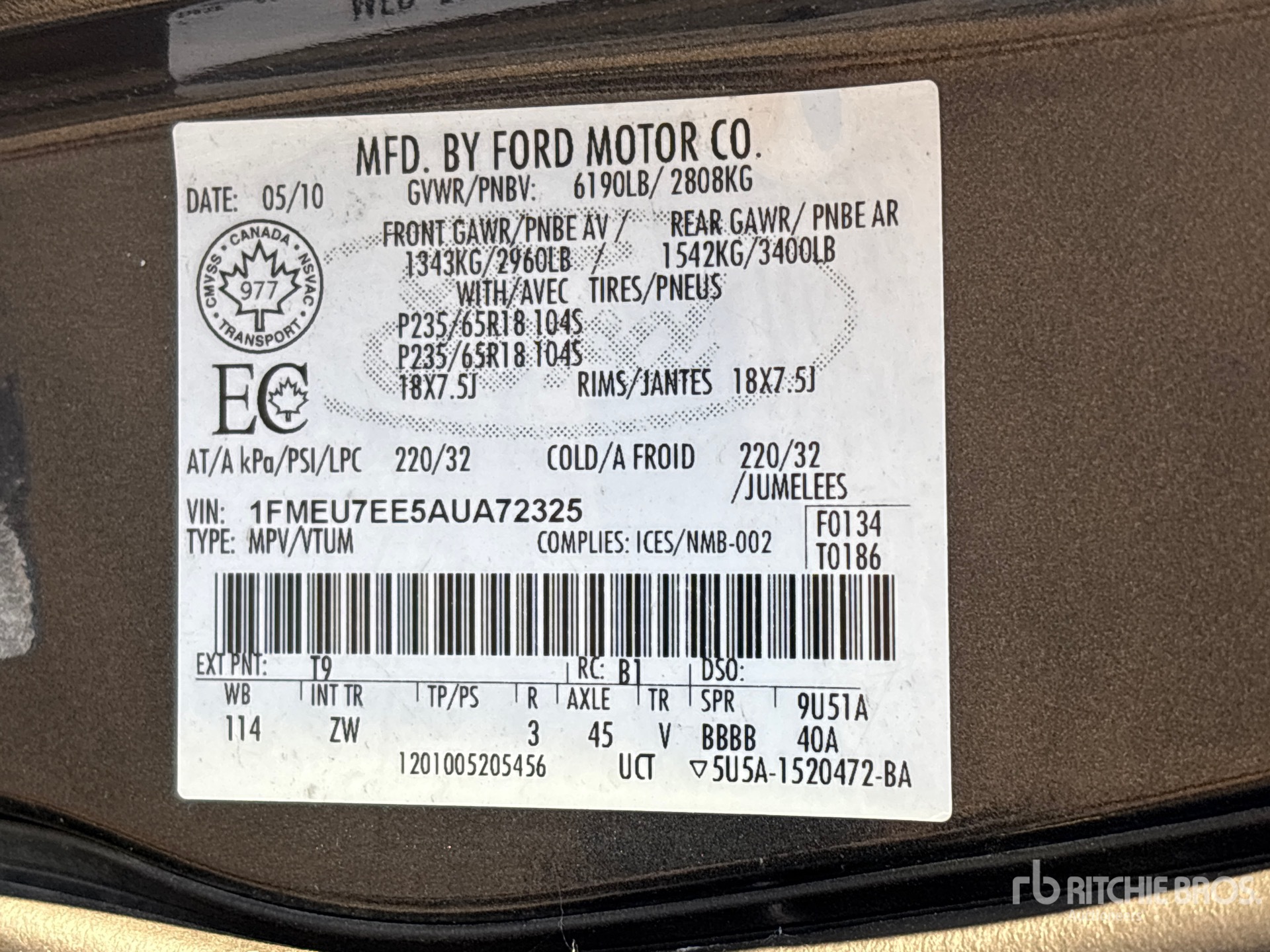 2010 Ford EXPLORER