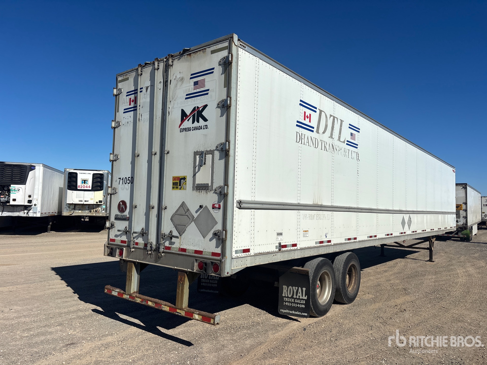 2015 Great Dane 53 FT X 102 IN T/A