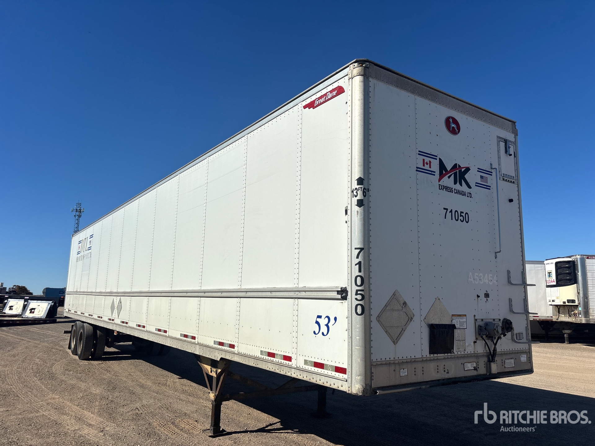 2015 Great Dane 53 FT X 102 IN T/A