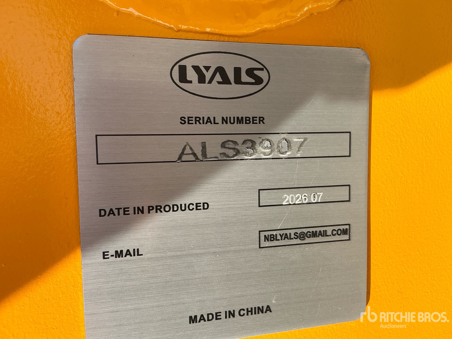 2026 LYALS ALSDP320