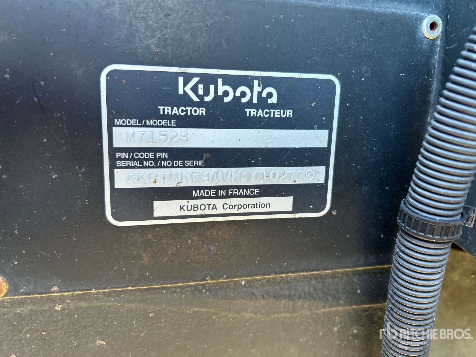 2019 Kubota M7-152