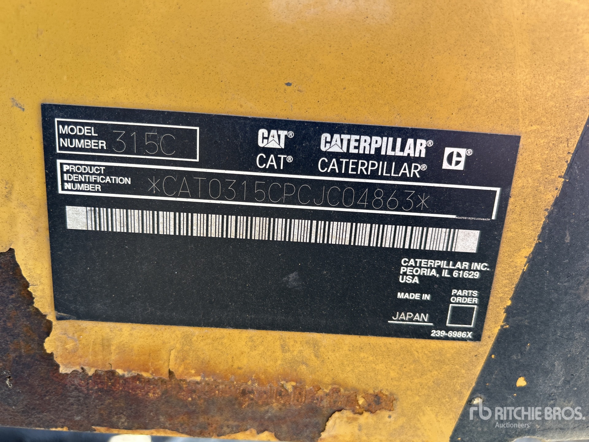 2007 Caterpillar 315 CL