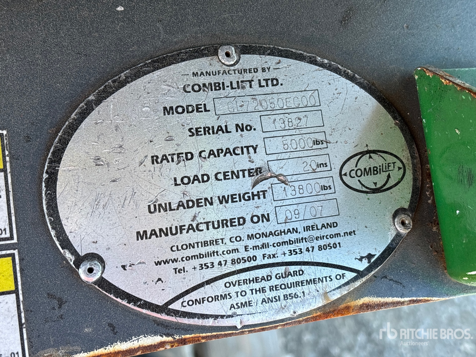 2007 Combilift CBE6000