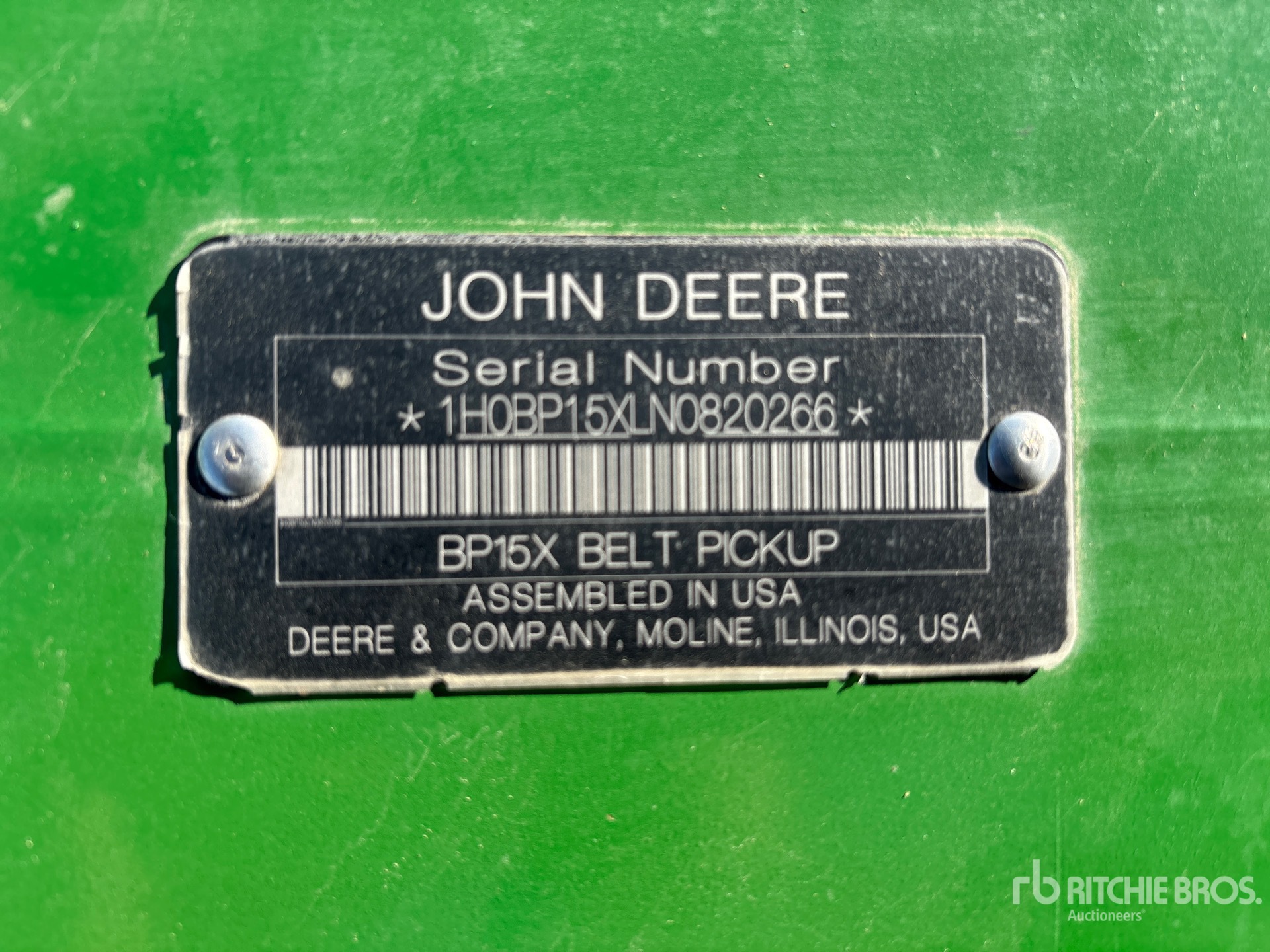 2022 John Deere BP15