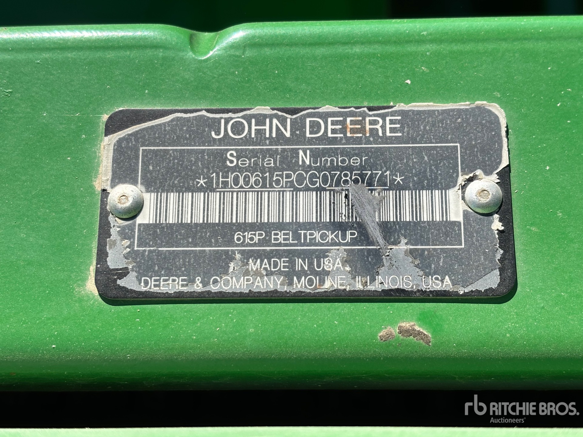 2016 John Deere 615P