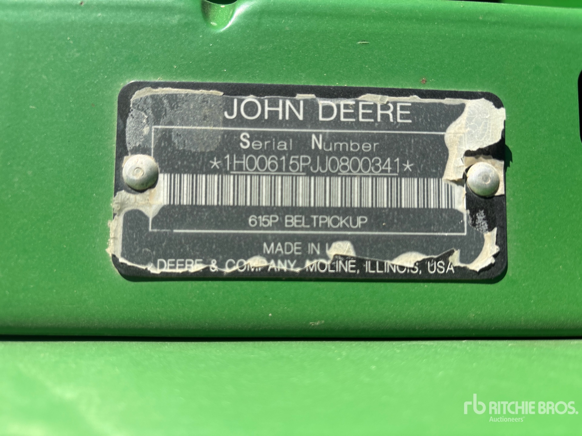 2018 John Deere 615P