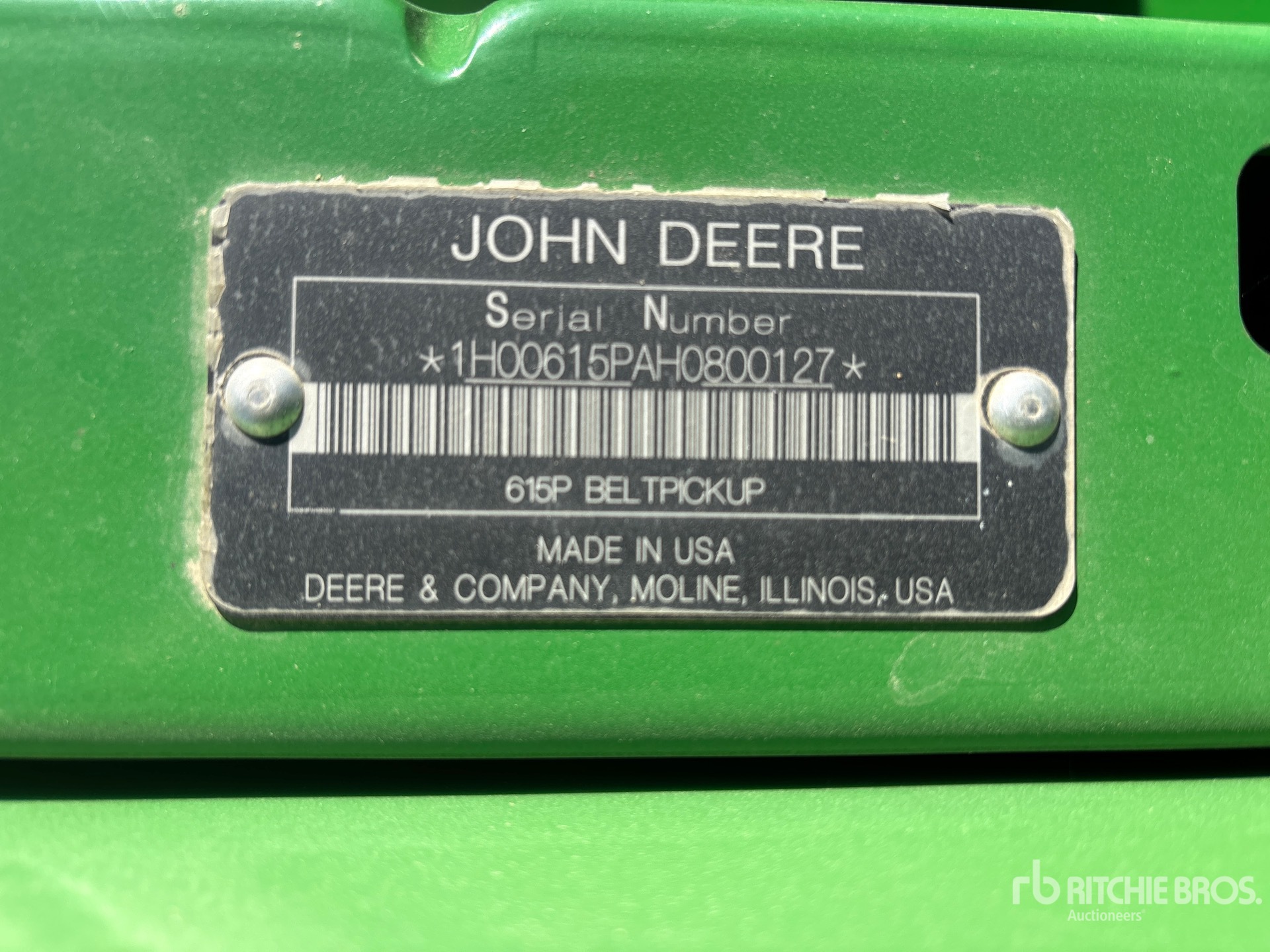 2018 John Deere 615P