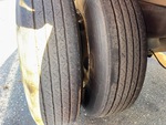 Trailer Chassis with Tire Condition