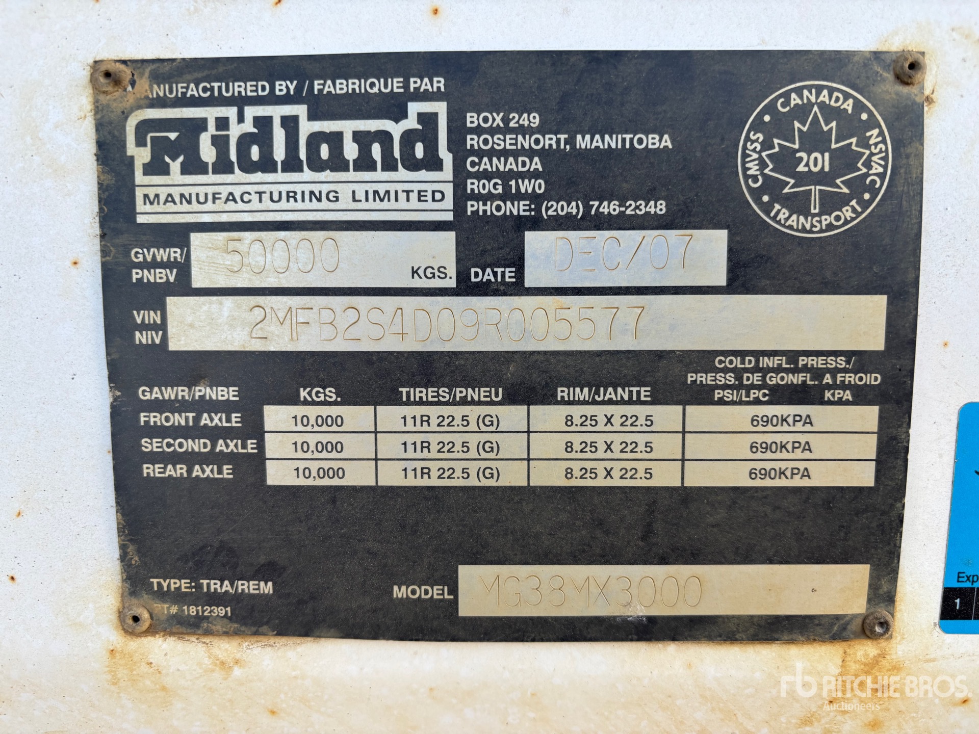 2009 Midland TRI/A