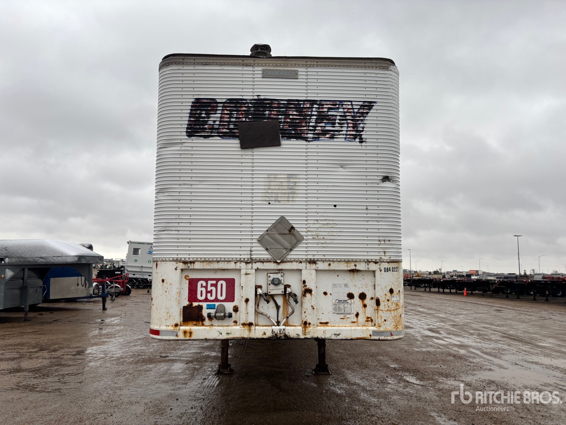 1985 Fruehauf 48 FT X 102 IN T/A TOOL CRIB