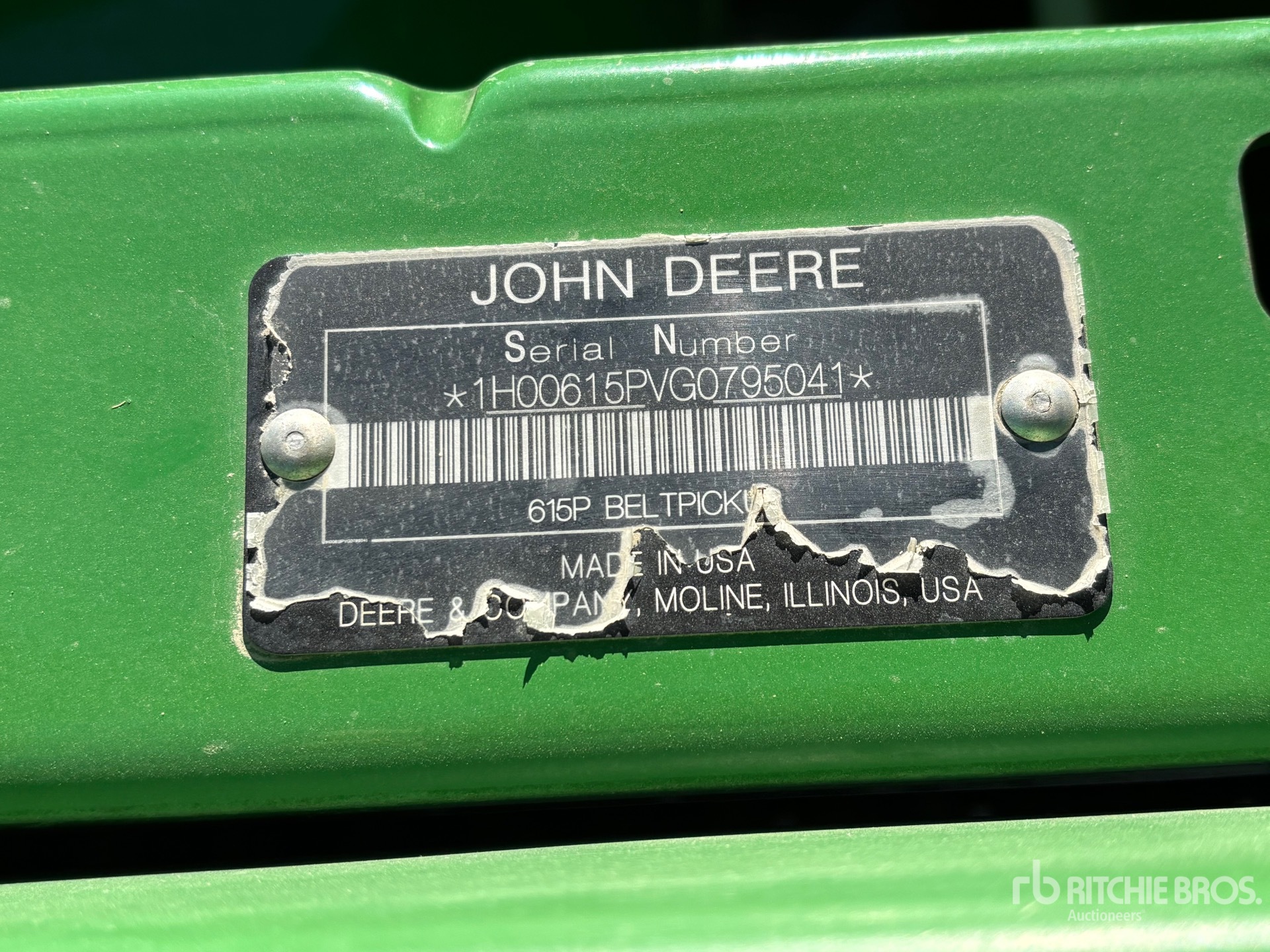 2017 John Deere 615P
