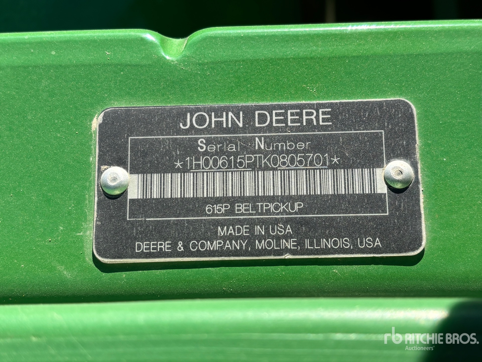 2019 John Deere 615P