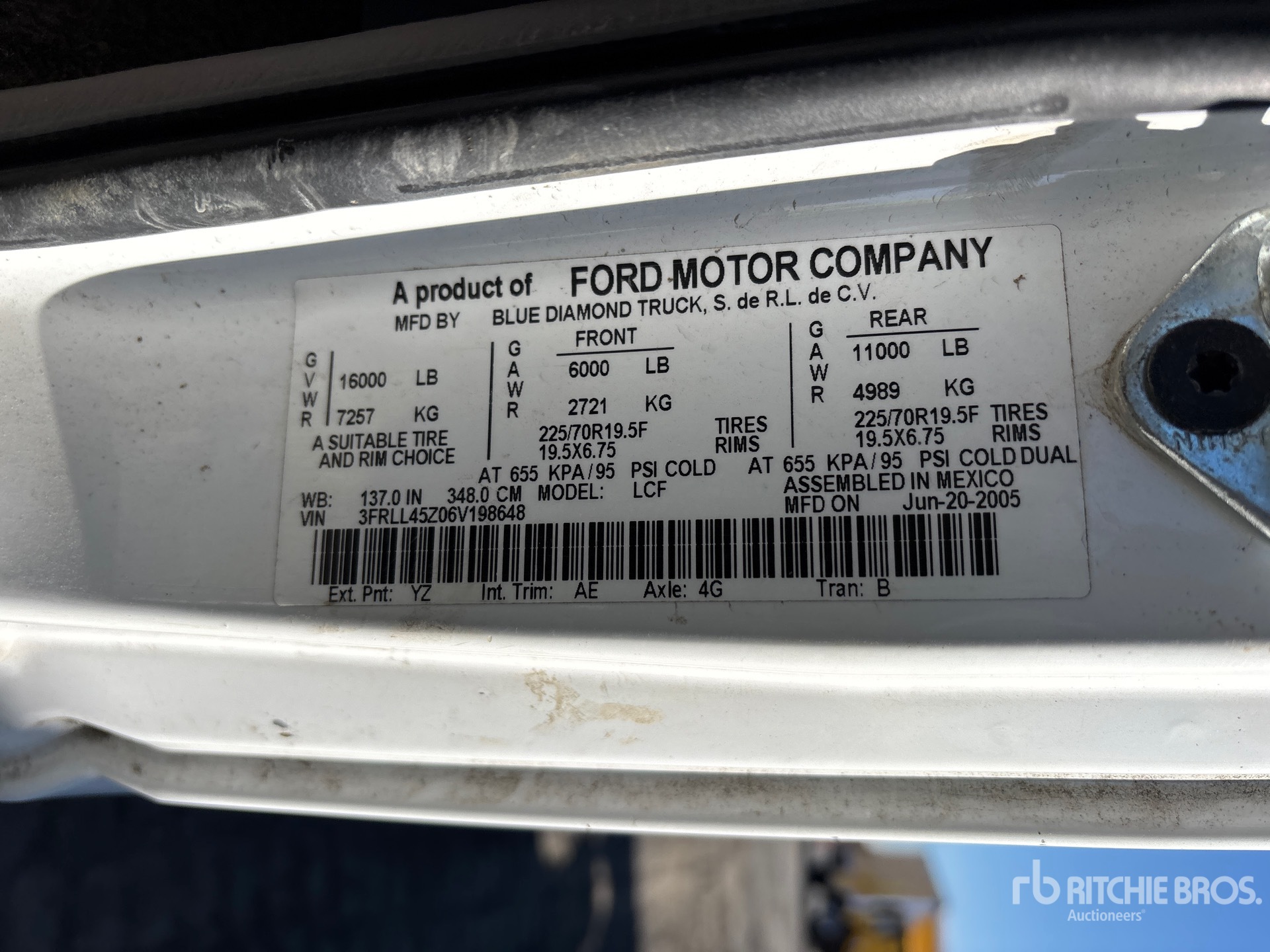 2006 Ford LCF450