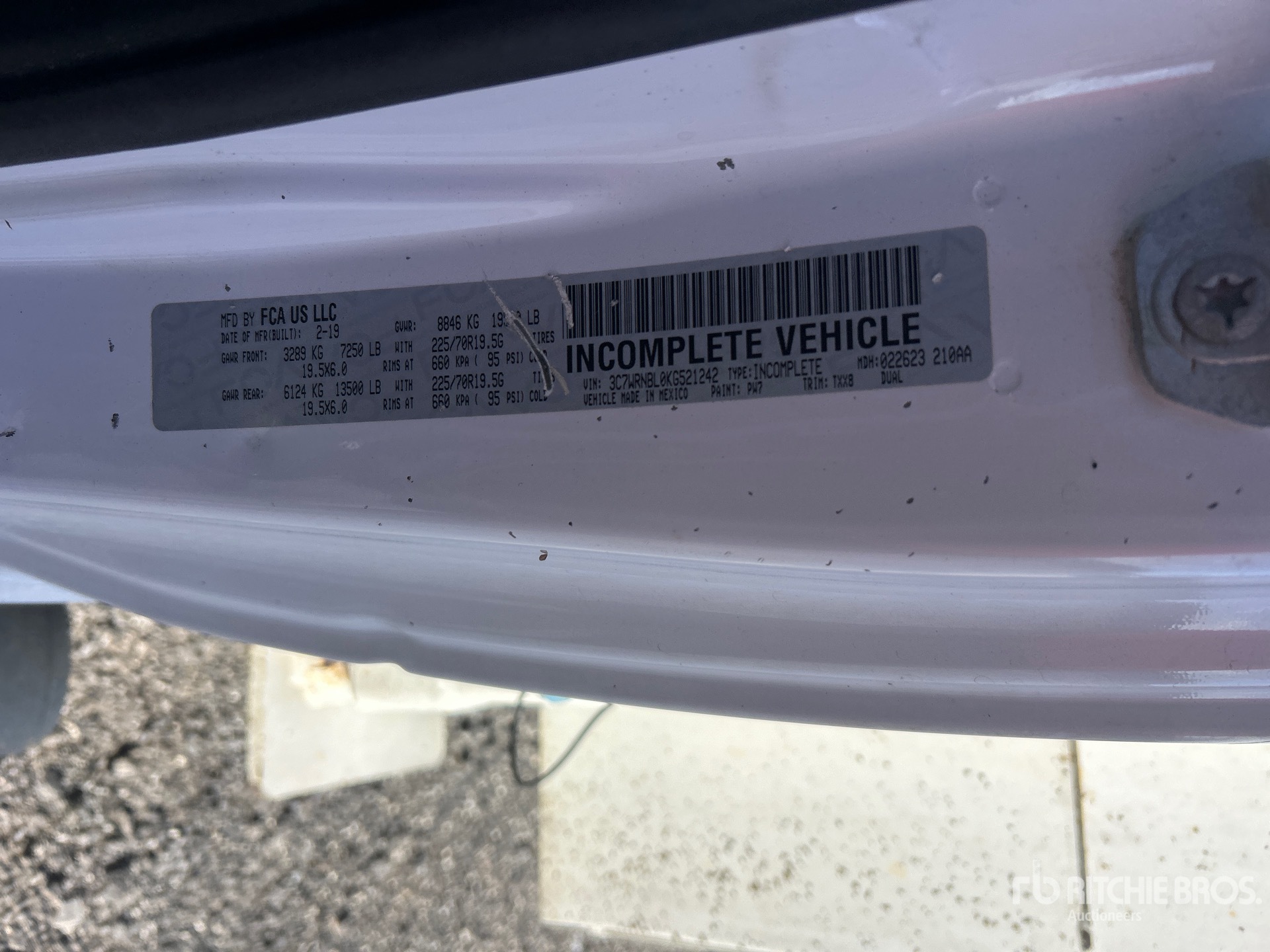 2019 Ram 5500