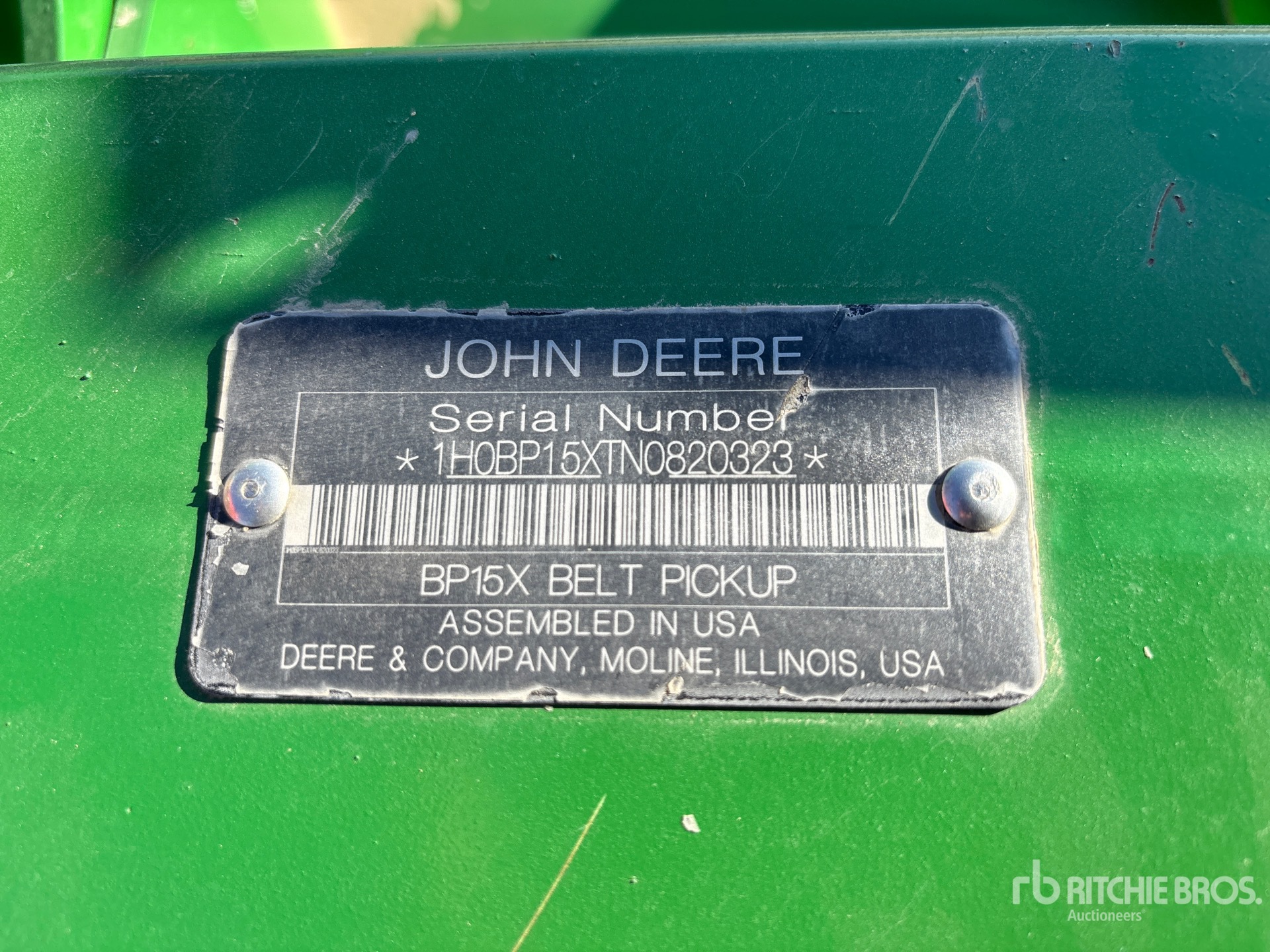 2022 John Deere BP15