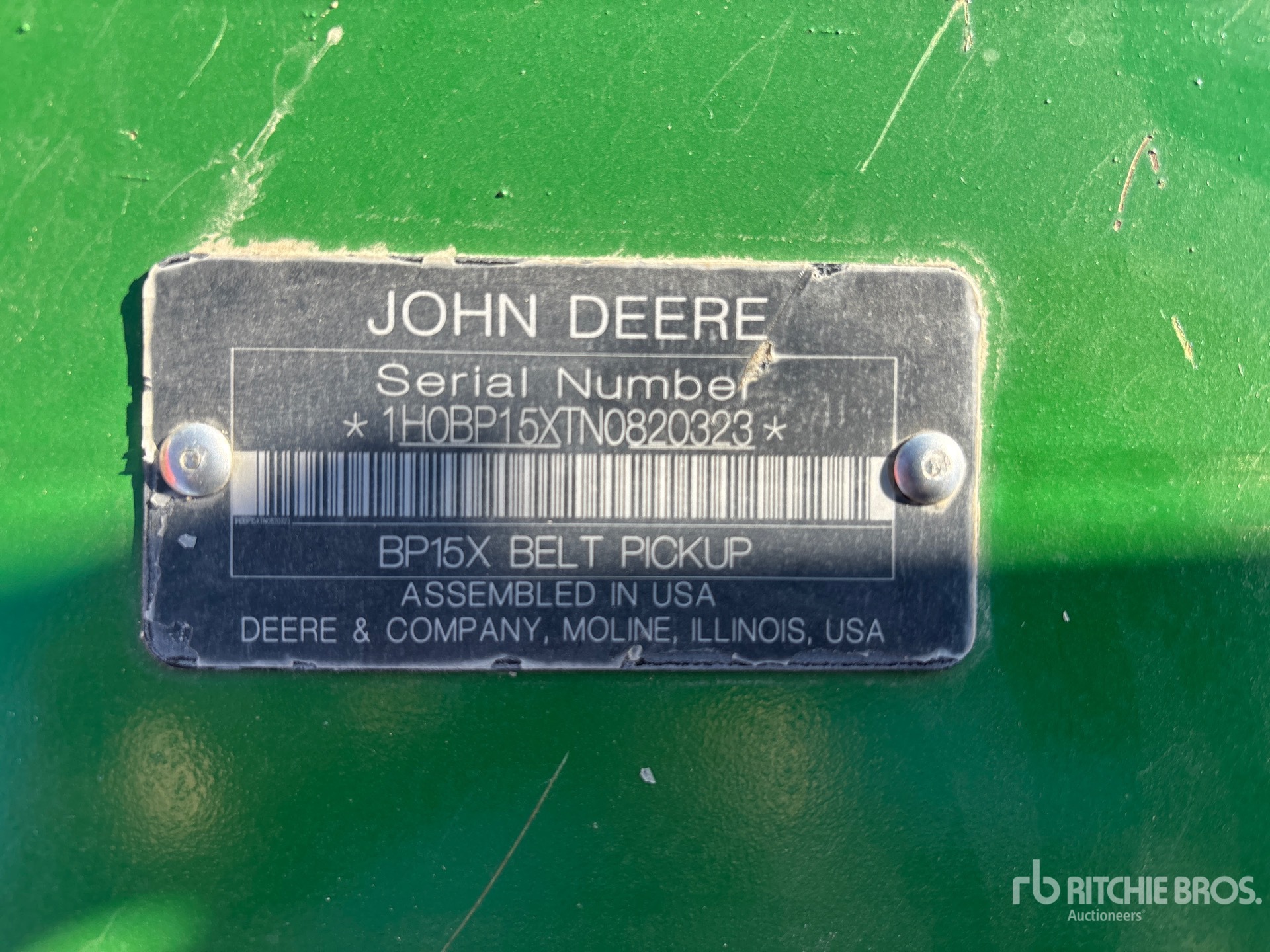 2022 John Deere BP15