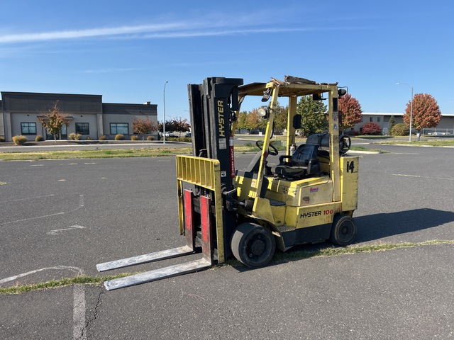 Hyster S100XM-BCS 9550 lb Cushion Tire Forklift