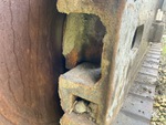 Undercarriage with Left Track Tensioner
