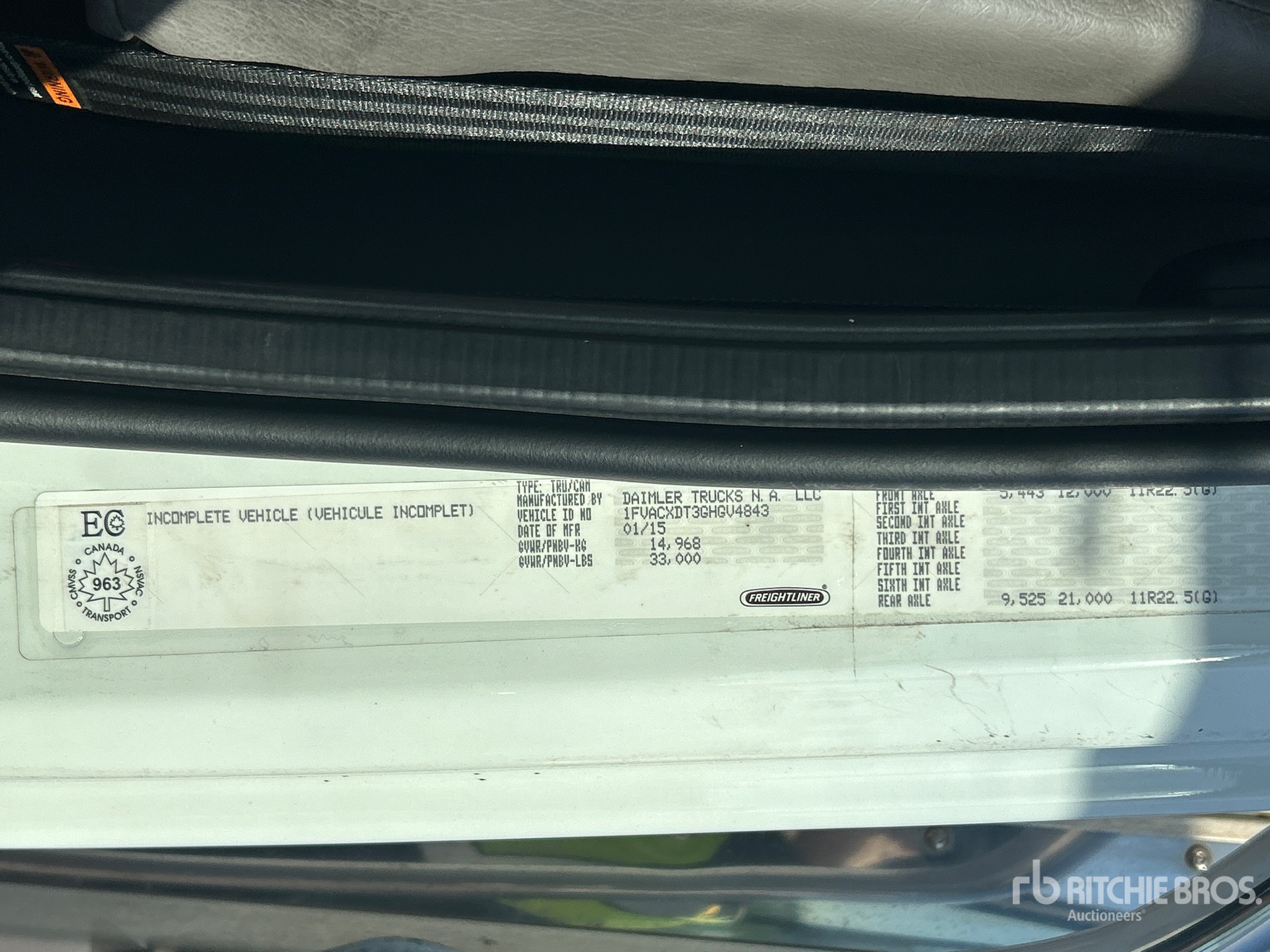 2016 Freightliner M2 106