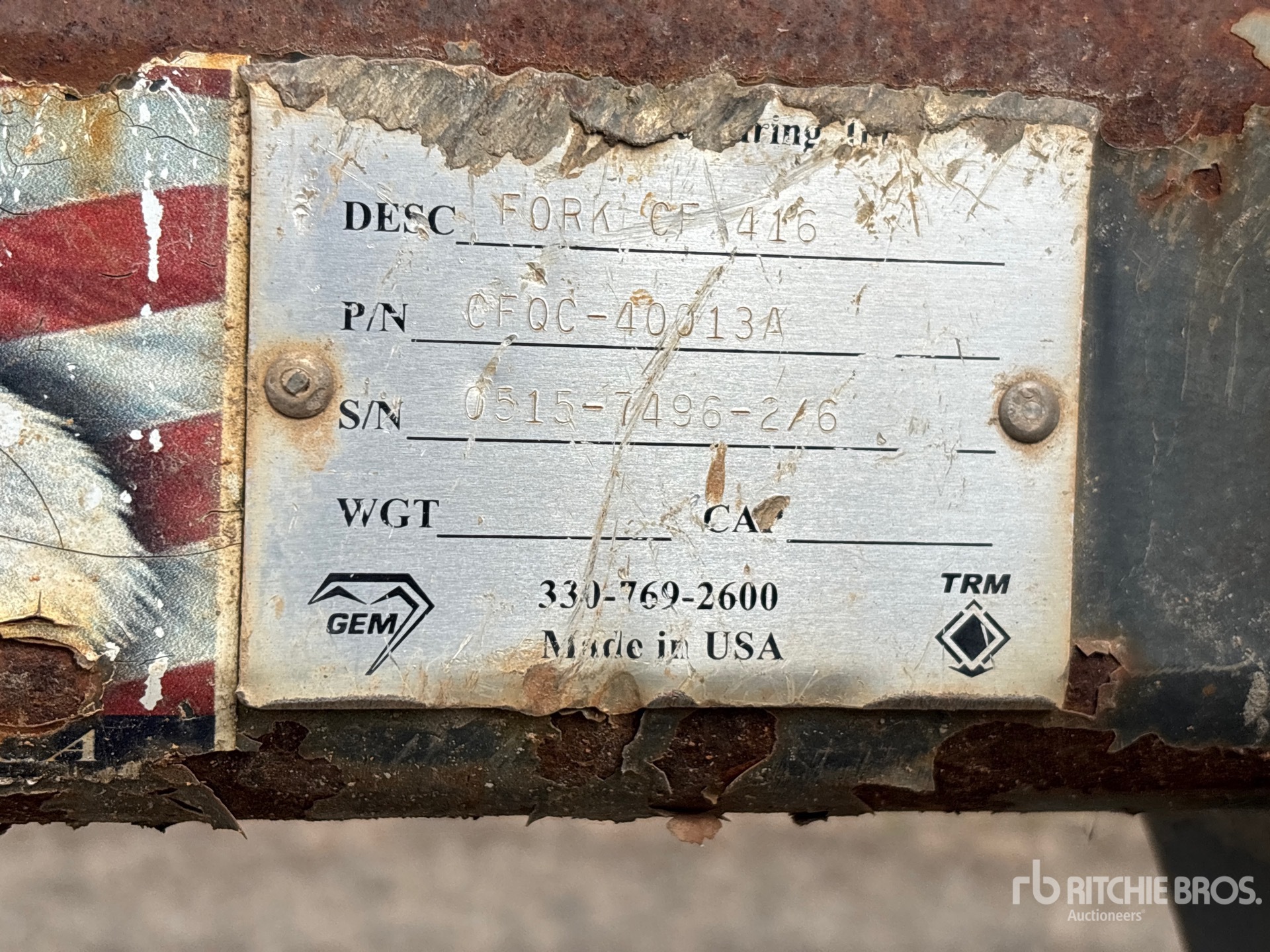 GEM FORK CF 416