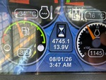 General Appearance with Hour Meter / Odometer