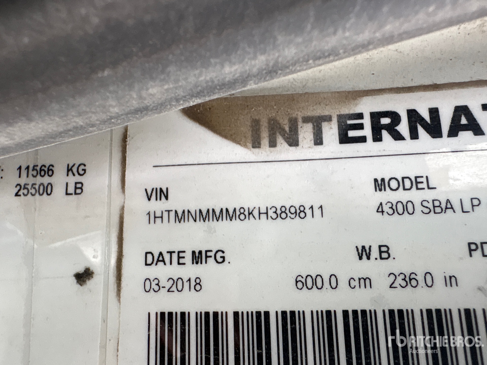 2019 International 4300