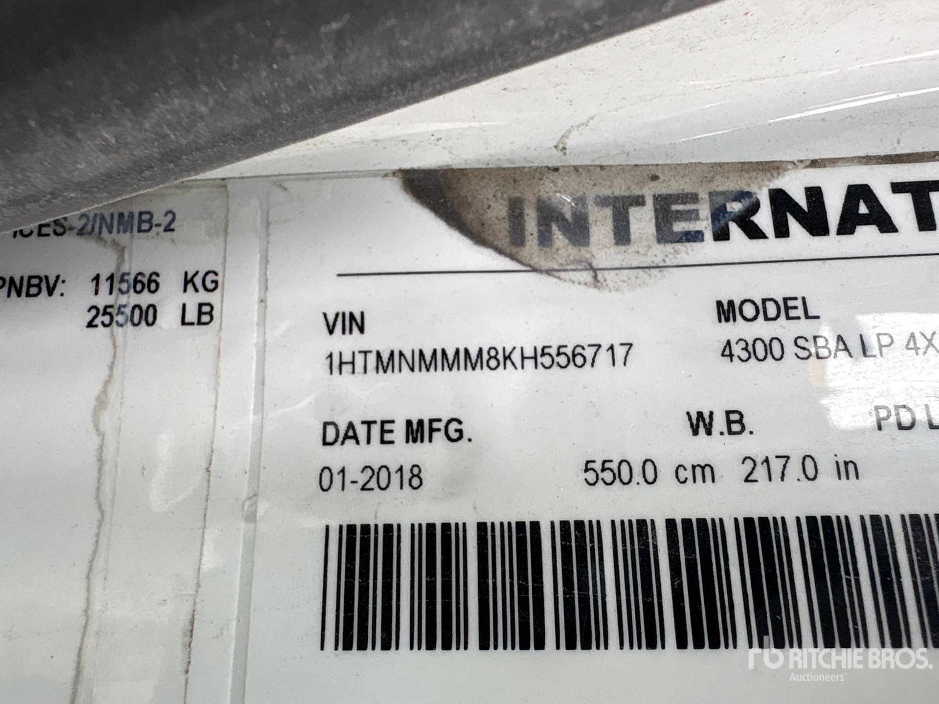 2019 International 4300