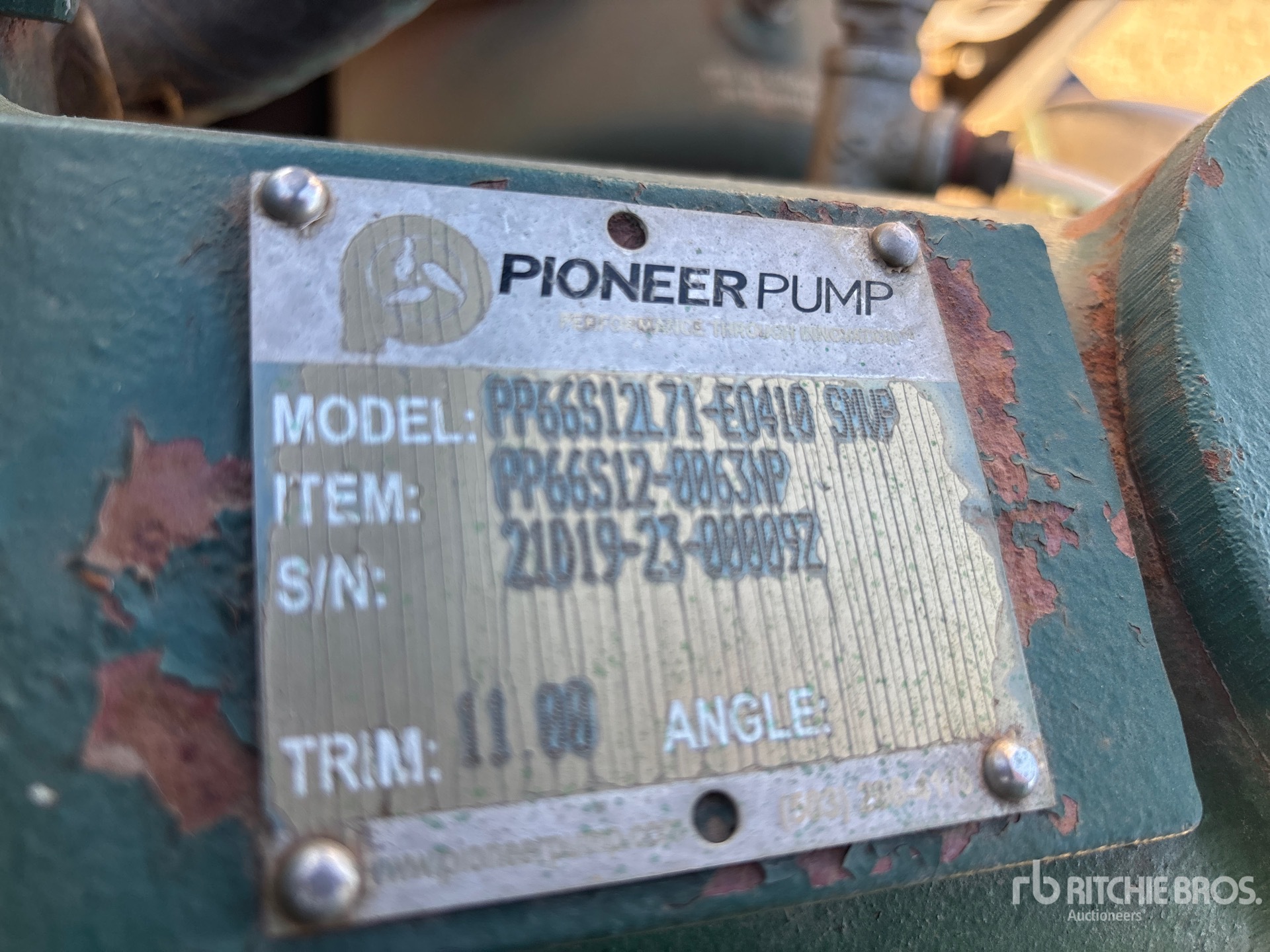 2021 Pioneer Pump PP66S12L72