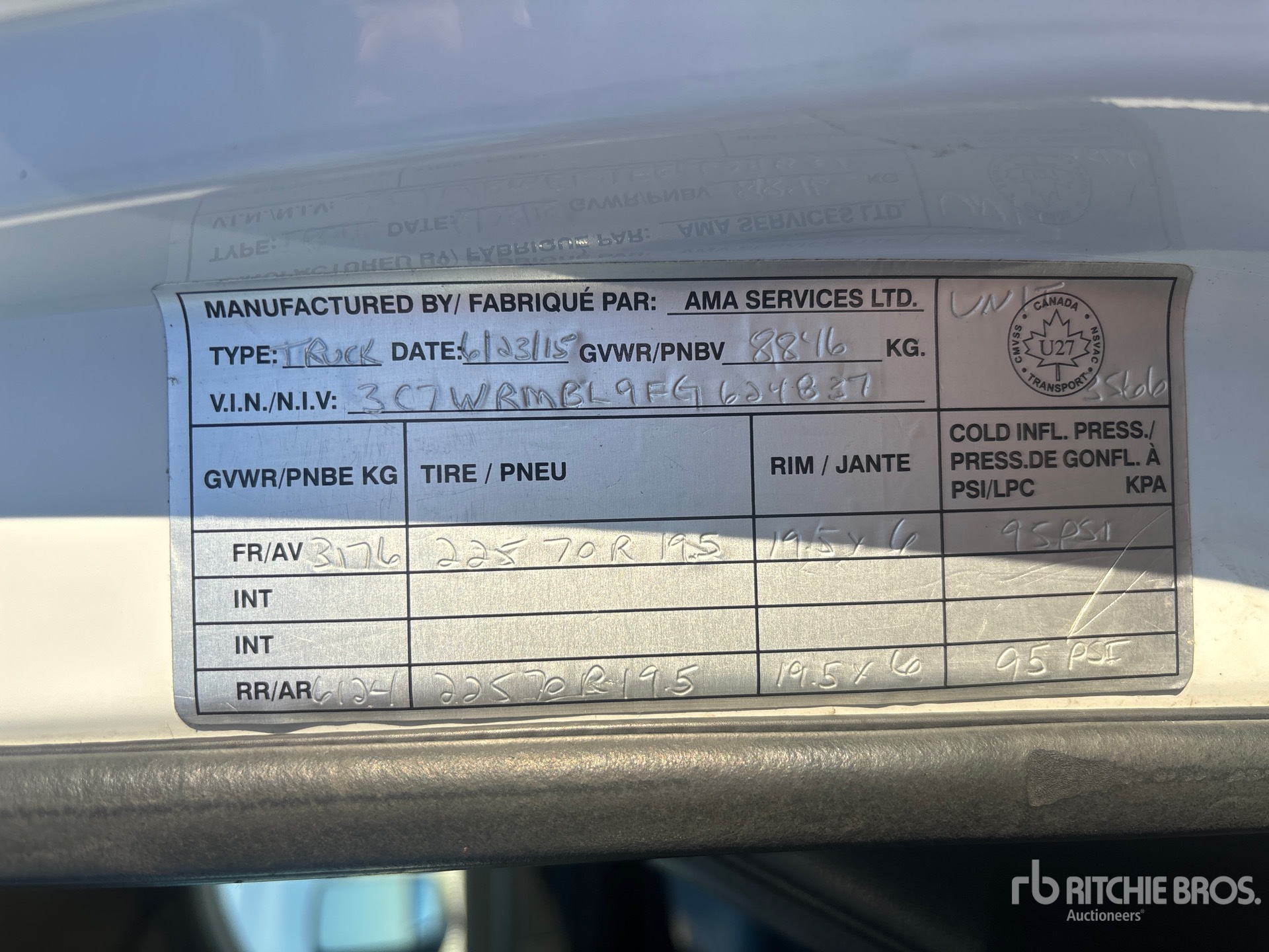 2015 Dodge RAM 5500