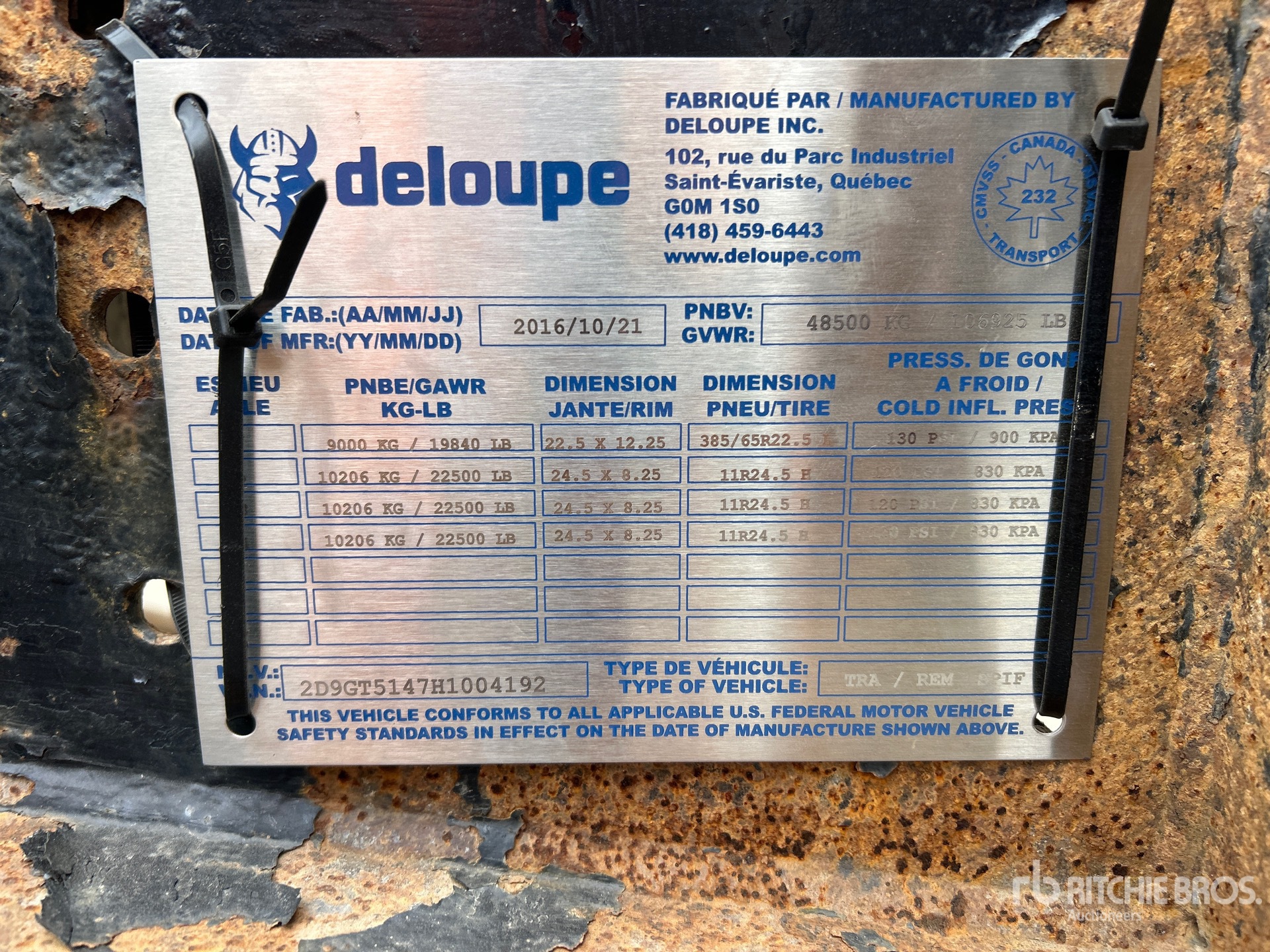 2017 Deloupe GA50