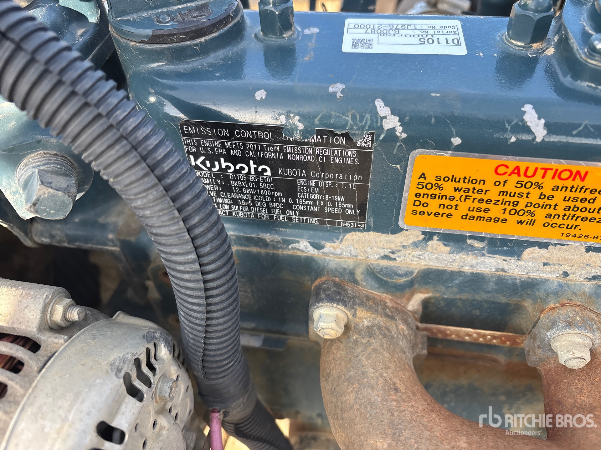 2011 Kubota D1105-BG-ET01