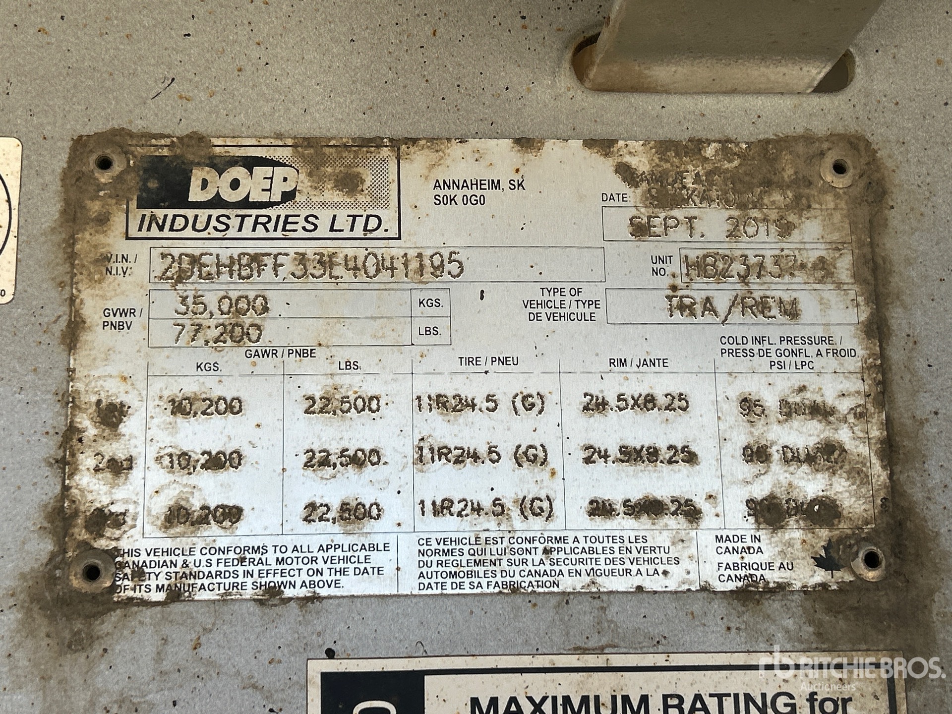 2020 Doepker 32 FT SUPER B-TRAIN LEAD