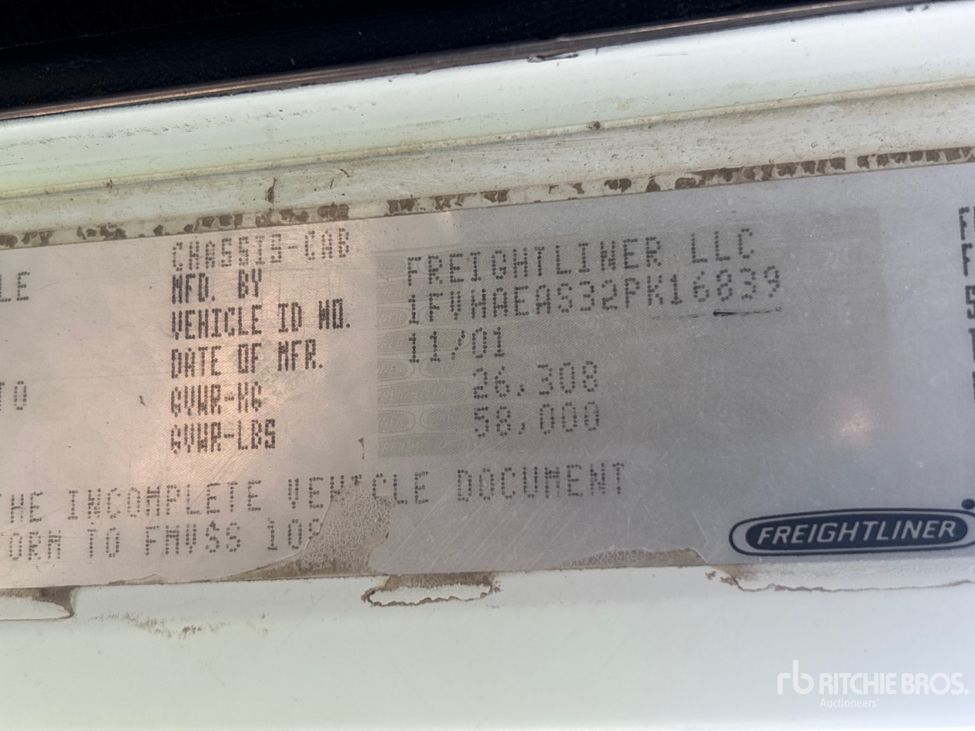 2002 Freightliner 6X4